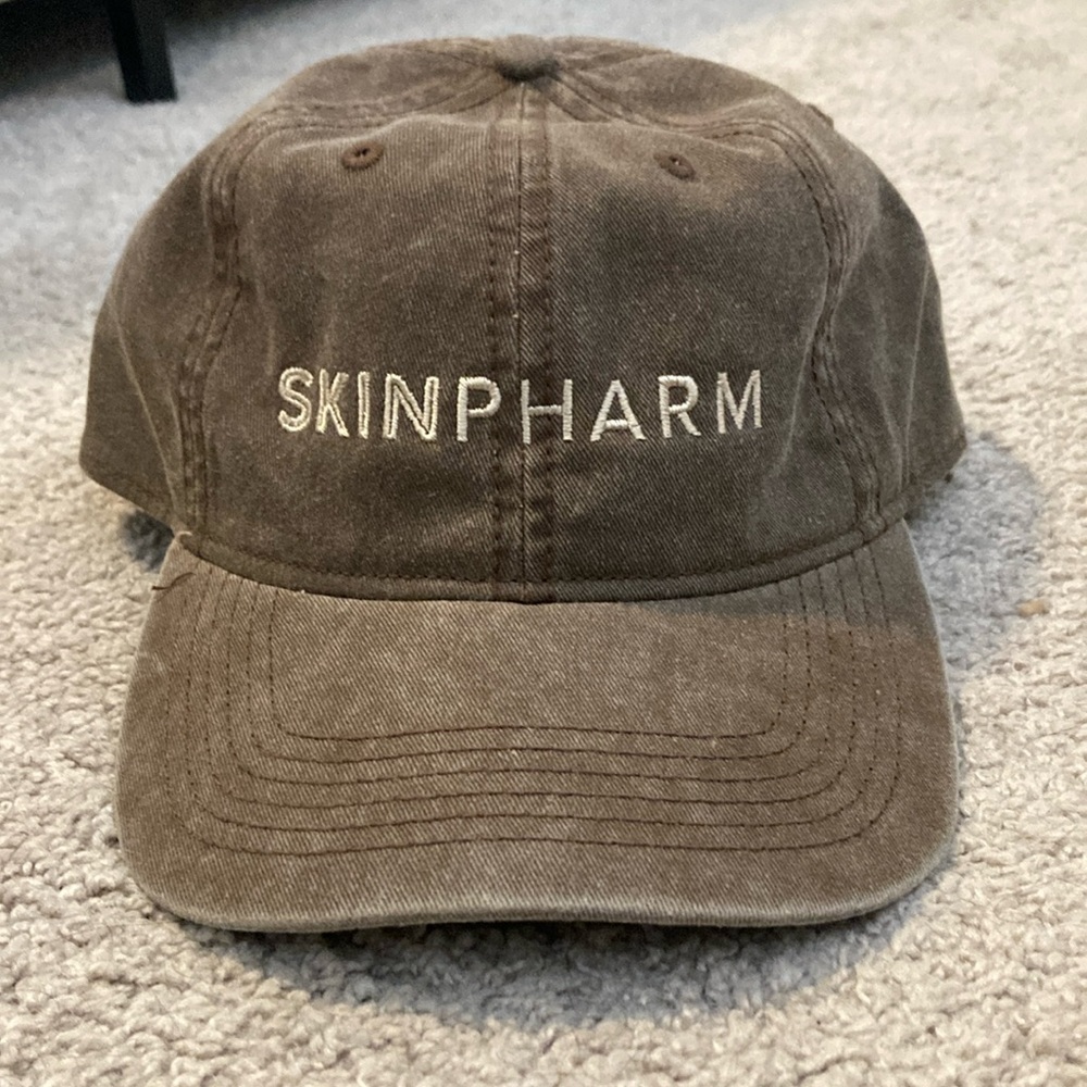 NWOT SkinPharm Brown Hat